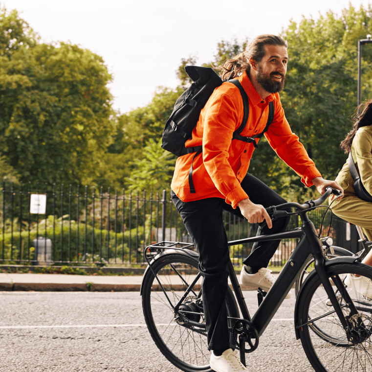 People riding BuzzBikes