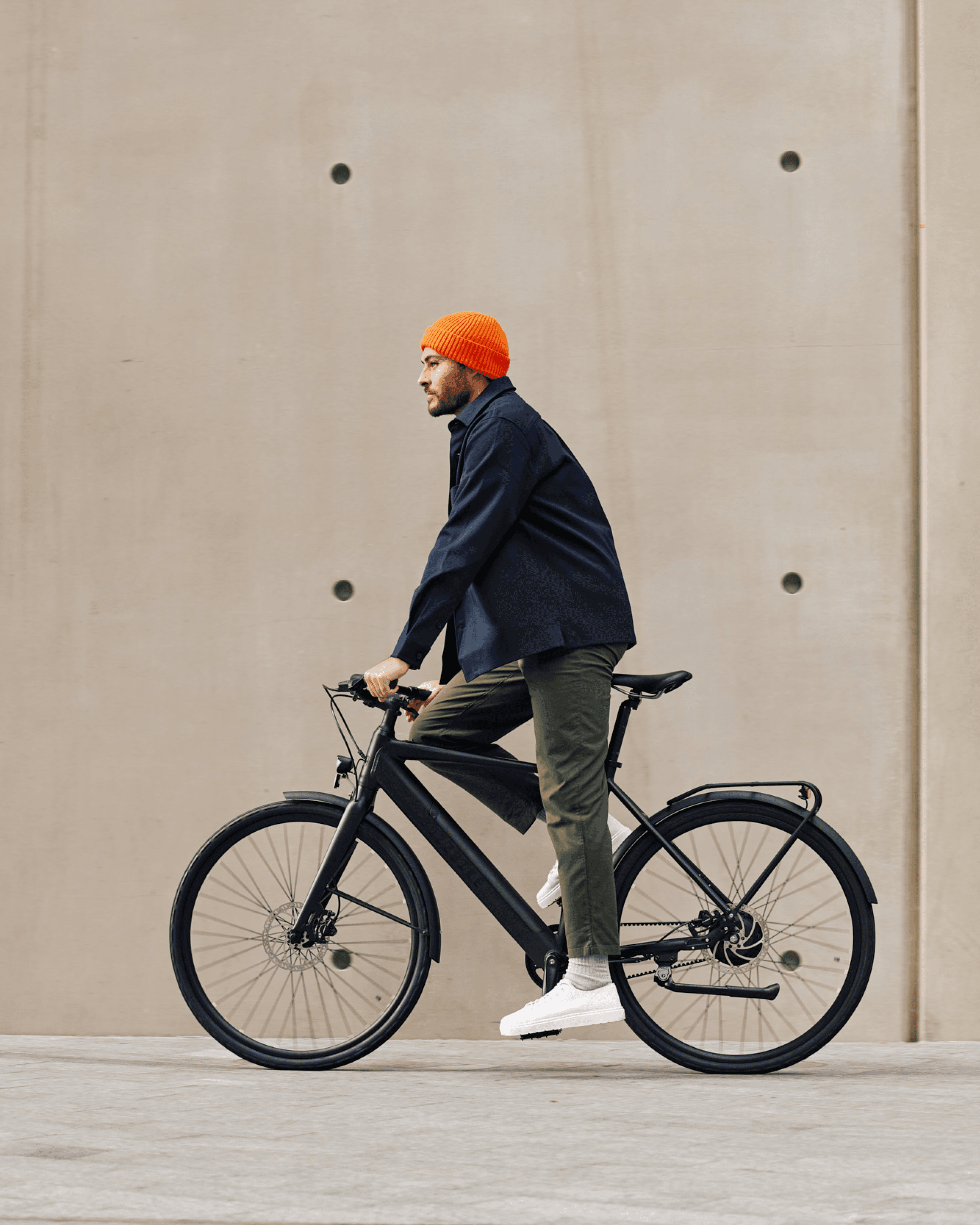 Person riding buzzbike